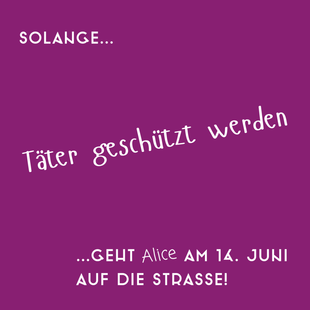 Täter geschützt werden