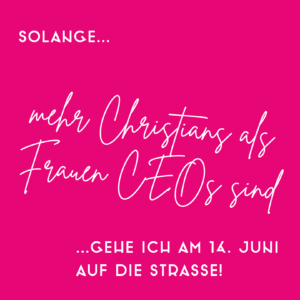 mehr Christians als Frauen CEOs sind