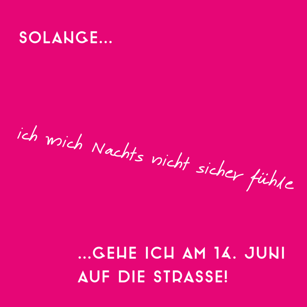 ich mich Nachts nicht sicher fühle